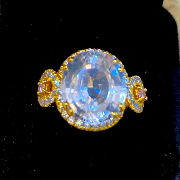 NATURALKUNZITE GEMSTONE RING‼️❤️